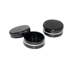 Grinder alluminio CNC - Nero - 40mm - 2 Parti